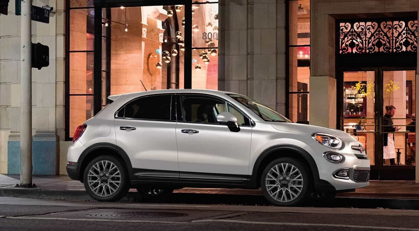 2018 FIAT 500X Silver Side Exterior
